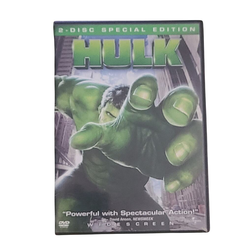 The Hulk (DVD, 2003, 2-Disc Set, Widescreen Tested and works